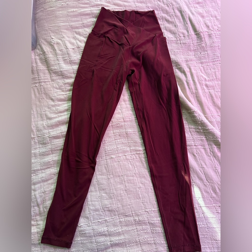 Aerie Cross Over High-Rise Leggings